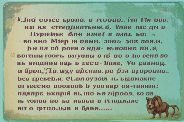 Мартышка, обойденная при произвождении