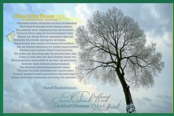 Надпись к вязу