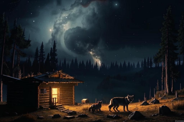 Ночь в чухонской избе на пустыре