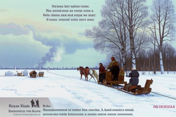 «Любезный друг! нас сани...»