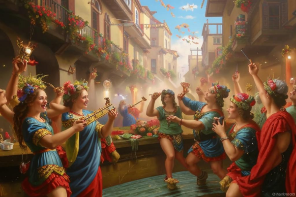 Ода XLIX. Бакханалии