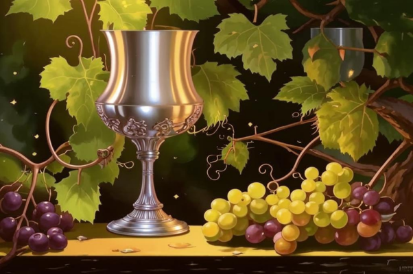 Ода XVII. На серебряный бокал