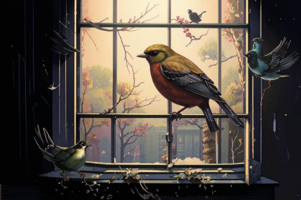 Птичка («Птичка, к Лизе под окно…»)