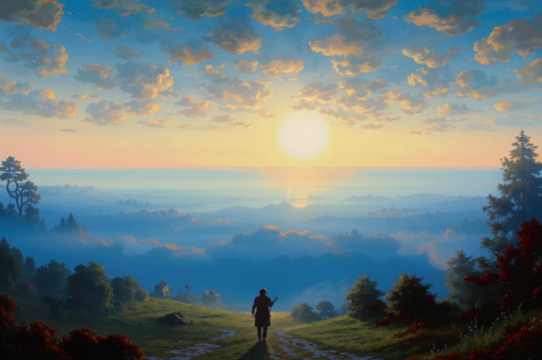 «Ночь умерла. В тумане синем...»