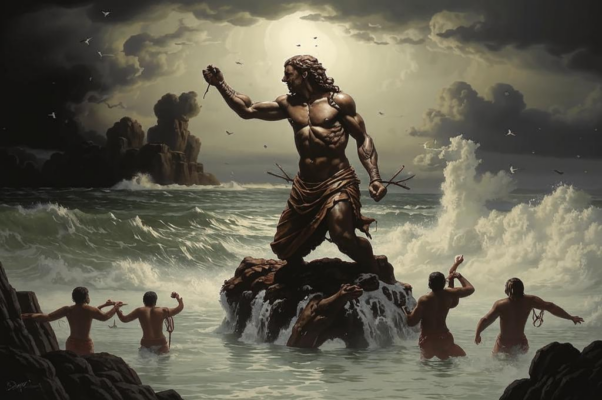 Идол («Шумит и плещет океан…»)