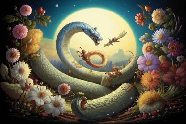 Пчела и змея