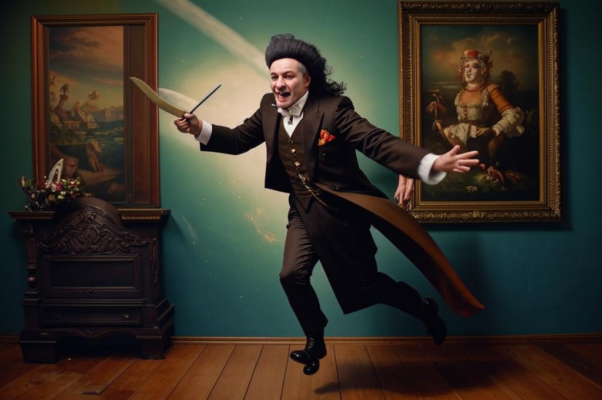 «Барон Эмиль хватает нож...»