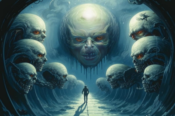 «День стоял о пяти головах. Сплошные пять суток...»