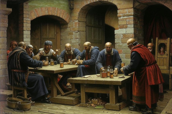 «В таверне воровская шайка...»