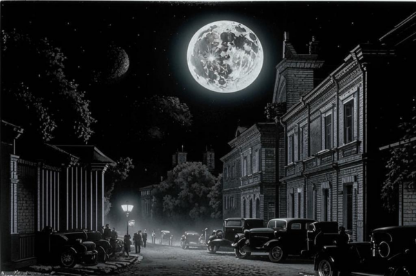 «Когда городская выходит на стогны луна...»