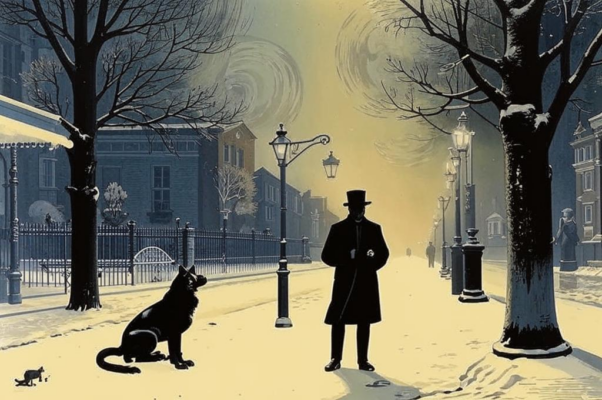 «В морозном воздухе растаял легкий дым...»