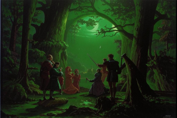 «В тот вечер не гудел стрельчатый лес органа...»