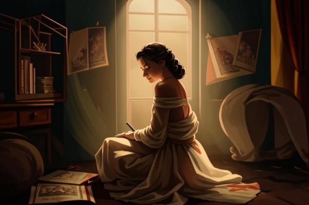 «Из полутемной залы, вдруг...»