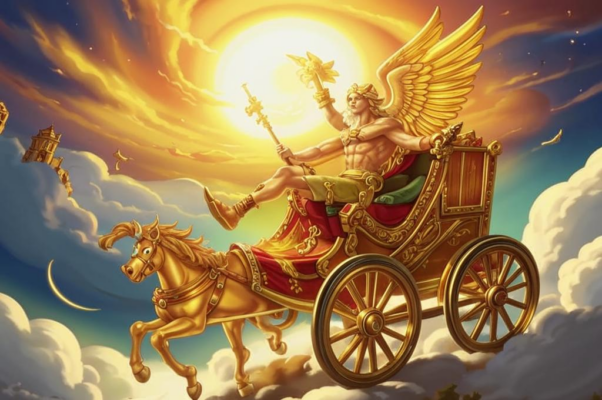 «Катится по небу Феб в своей золотой колеснице ...»