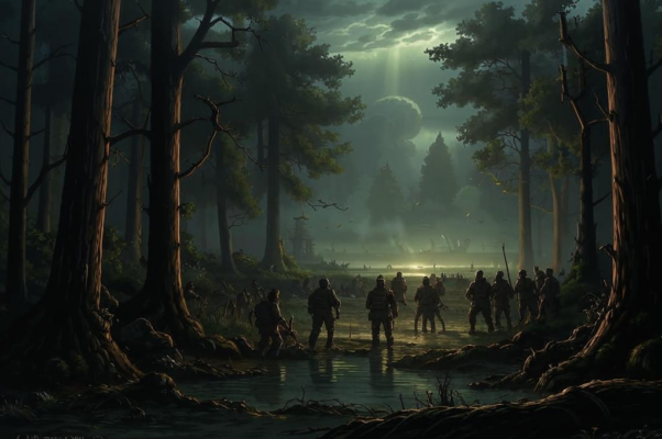 «Лес был поруган, как наше «завтра»...»