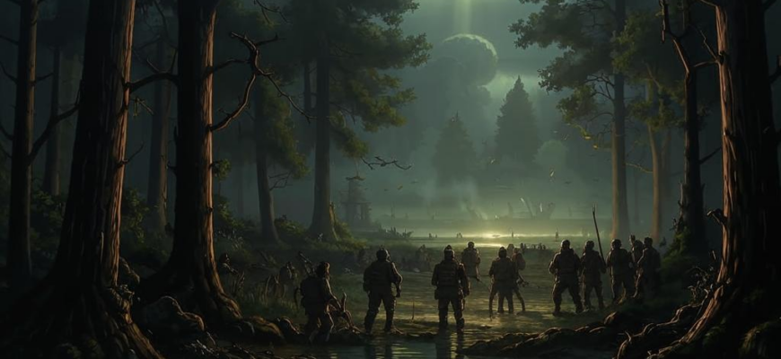 «Лес был поруган, как наше «завтра»...»