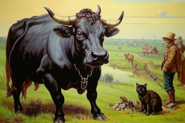 «Мяукнул конь и кот заржал — ...»