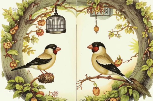 «Когда щегол в воздушной сдобе...»