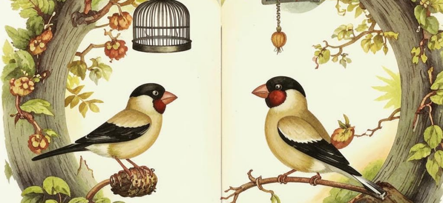 «Когда щегол в воздушной сдобе...»