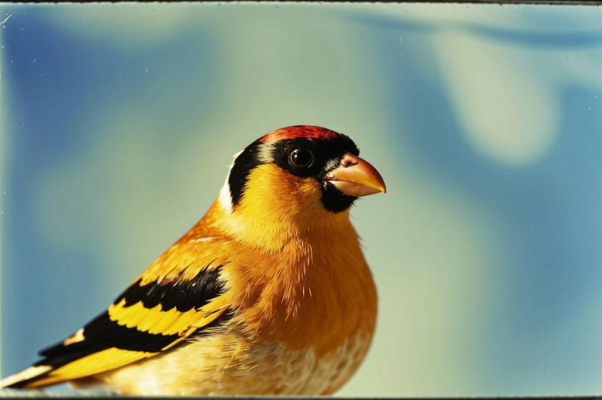 «Мой щегол, я голову закину — ...»