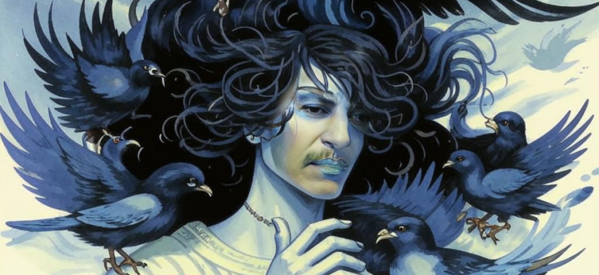 «С примесью ворона — голуби...»