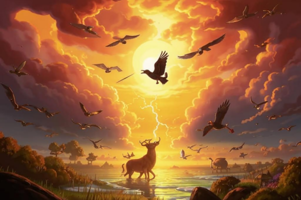 «Под грозовыми облаками...»