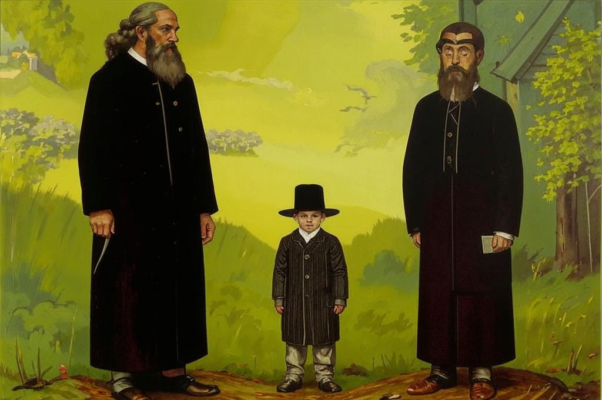 «На Моховой семейство из Полесья...»