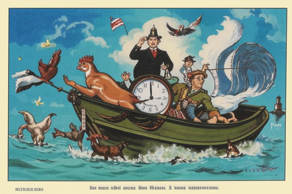 «Пароходик с петухами...»