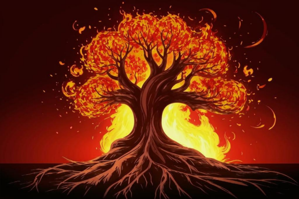 «Уничтожает пламень...»