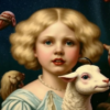 «Улыбнись, ягненок гневный с Рафаэлева холста, — ...»