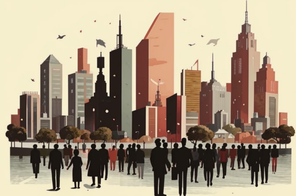 «Когда мы шагаем в центральные кварталы ...»