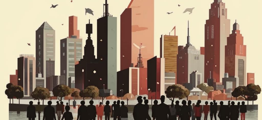 «Когда мы шагаем в центральные кварталы ...»