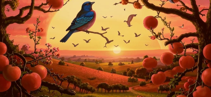 «Янтарных персиков румянец...»