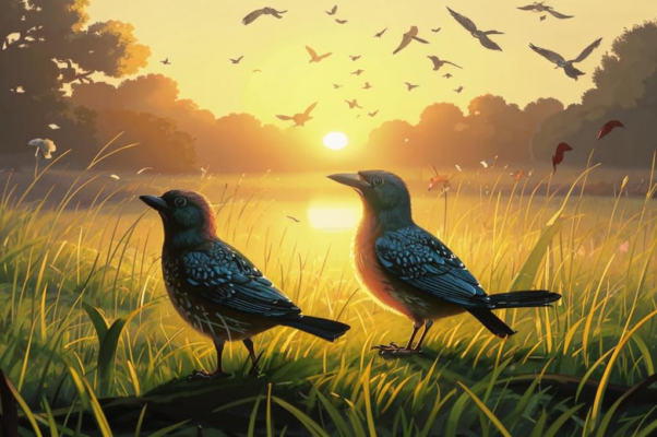 «На заре румяной...»