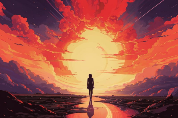 А небо будущим беременно...