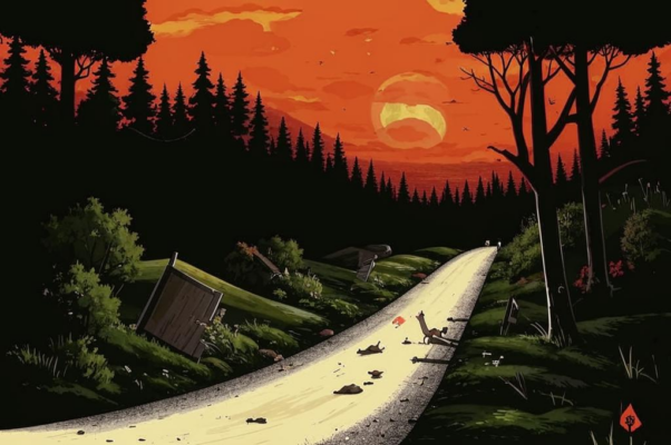 «Тянется лесом дороженька пыльная...»