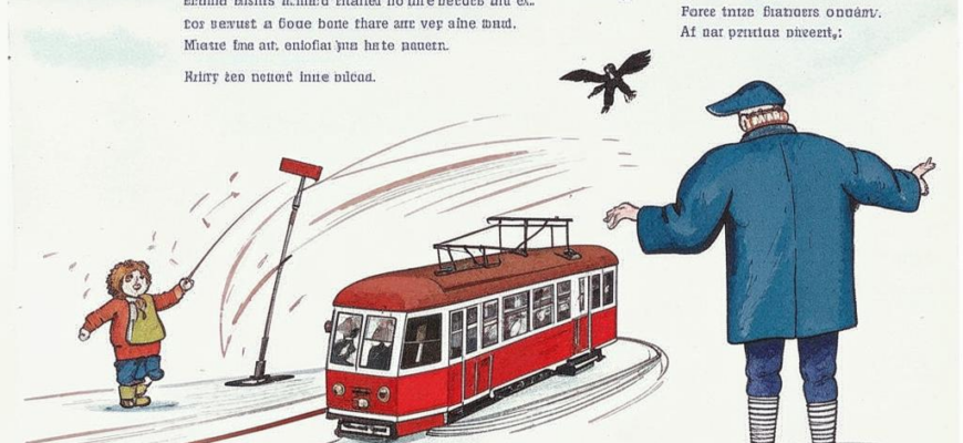 Все в трамвае