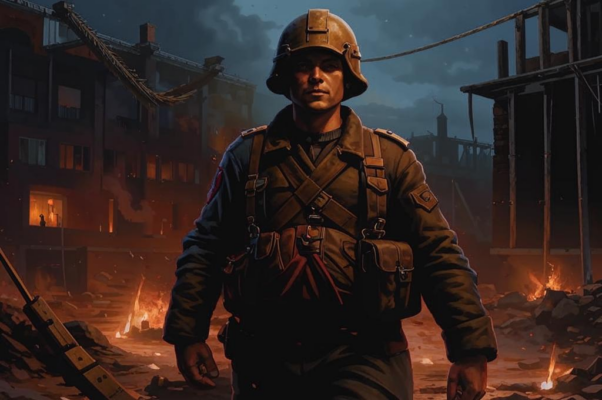 «Русские братья: рабочий, солдат, земледелец...»