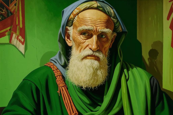 Старик («Уже светло, поет сирен…»)