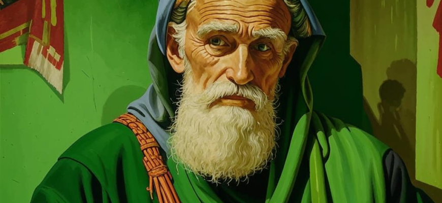 Старик («Уже светло, поет сирен…»)