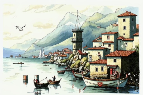 Феодосия («Окружена высокими холмами…»)