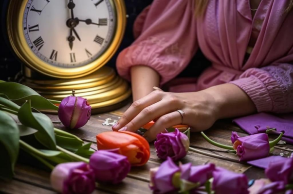 Мальчик в саду