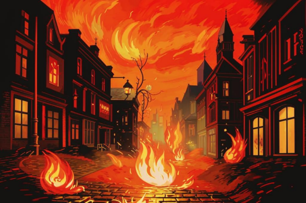 «Когда осенний пламень вспенивает лес...»