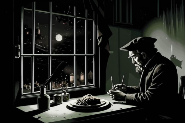 «Мир в затемненье. Черное в окне...»