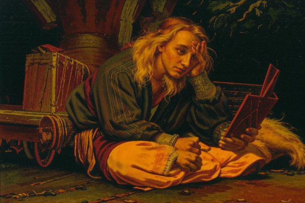 Велимир Хлебников в казарме