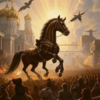 «Толпы, толпы, как неуемные рощи...»