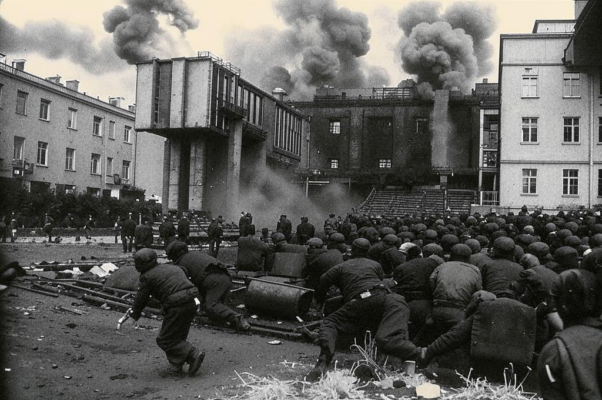 О себе («Тут все размеренно и строго…»)