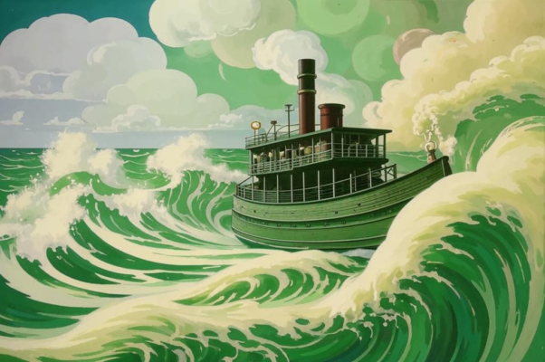 «Плывет пароход...»
