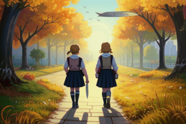 «Но шла из школы молодежь...»