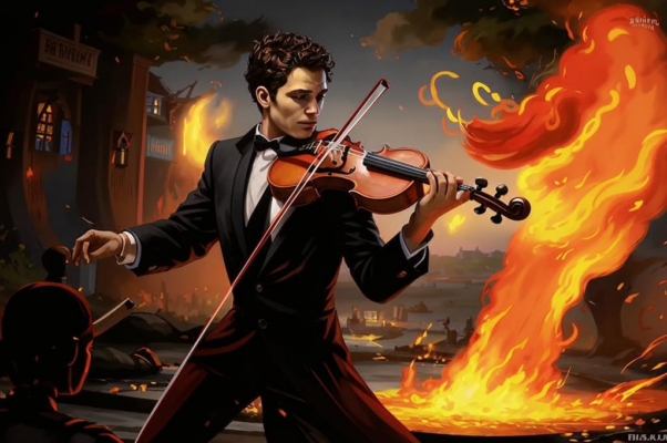 «Пока скрипач бродячий пел…»